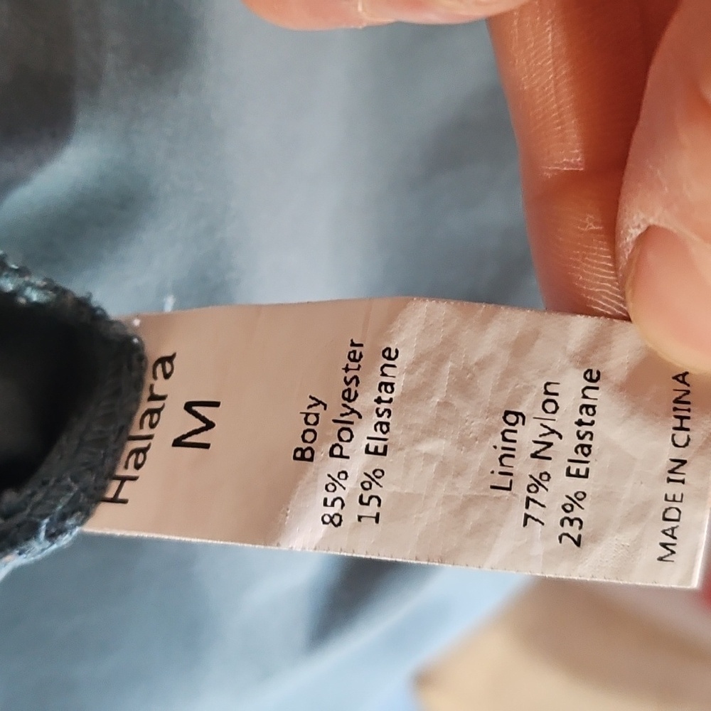 Teal Utility Pocket Apron Dress - Picture 6 of 6